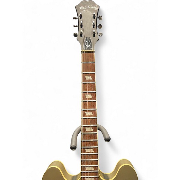 Used Epiphone Casino Worn Olive Hollow Body Electric Guitar