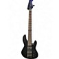 Used Fender Jazz Bass 24 V Satin Black Electric Bass Guitar thumbnail