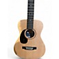 Used Martin lx1re left handed Natural Acoustic Electric Guitar