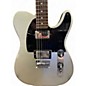 Used 2011 Fender Blacktop Telecaster Black and Silver Solid Body Electric Guitar