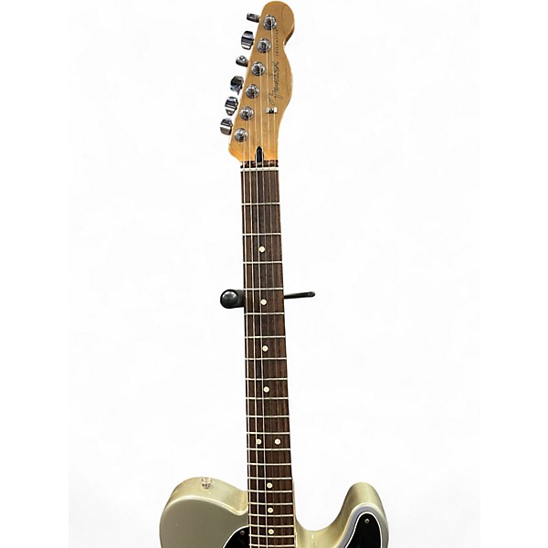 Used 2011 Fender Blacktop Telecaster Black and Silver Solid Body Electric Guitar