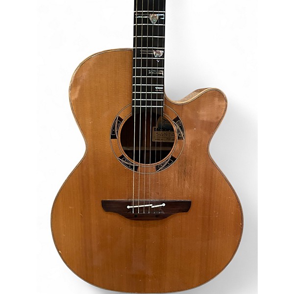 Used Takamine TSF48C Santa Fe Nex Antique Natural Acoustic Electric Guitar