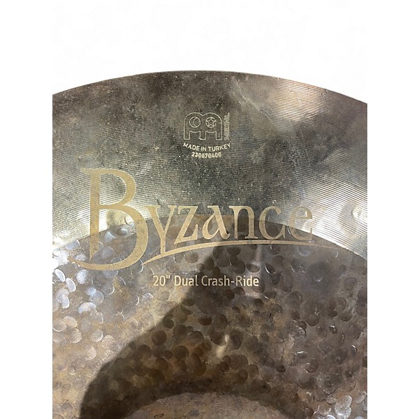 Used MEINL 20in Byzance Dual Crash-Ride Cymbal