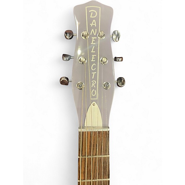 Used Danelectro '59M Nos+ Ish Guitars Exclusive Lavender Mist Solid Body Electric Guitar