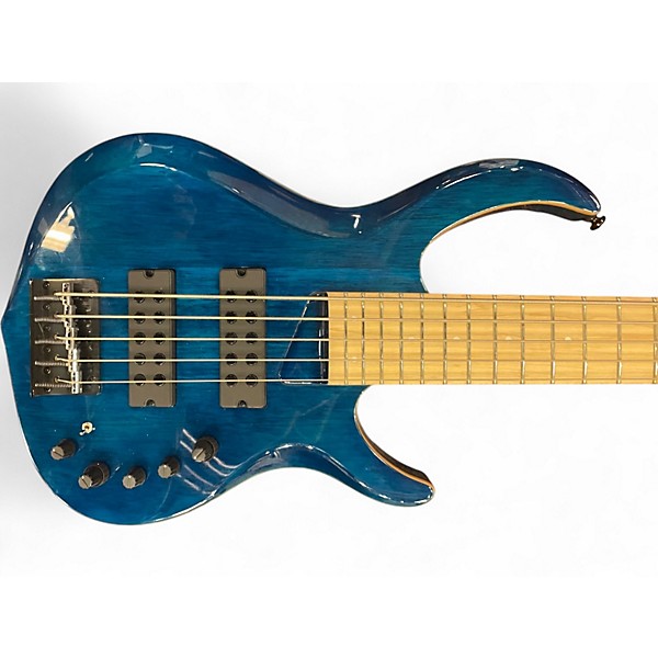 Used Sire Marcus Miller M2 5 String Blue Electric Bass Guitar