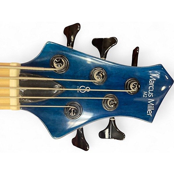 Used Sire Marcus Miller M2 5 String Blue Electric Bass Guitar