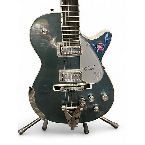 Used Gretsch Guitars 120TH ANNIVERSARY G6134T Ice Blue Metallic Solid Body Electric Guitar