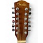 Used Fender CD-60SCE Dread 12 Natural 12 String Acoustic Electric Guitar