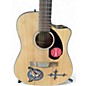 Used Fender CD-60SCE Dread 12 Natural 12 String Acoustic Electric Guitar
