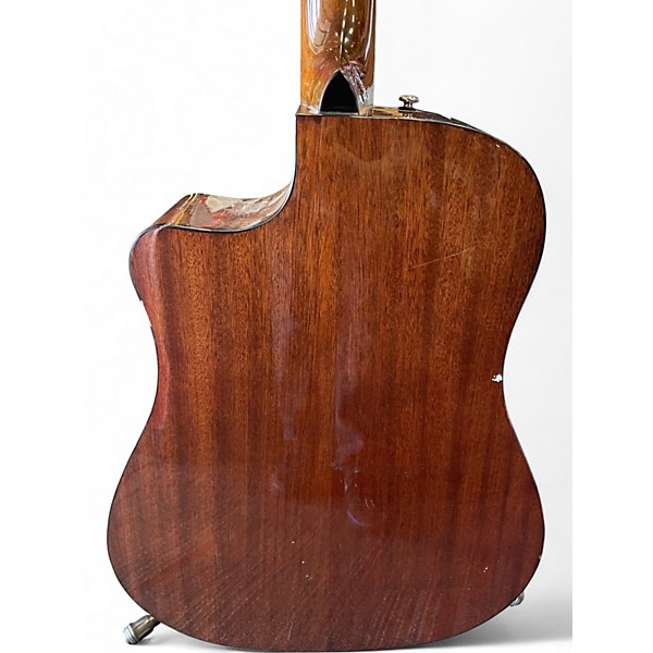 Used Fender CD-60SCE Dread 12 Natural 12 String Acoustic Electric Guitar