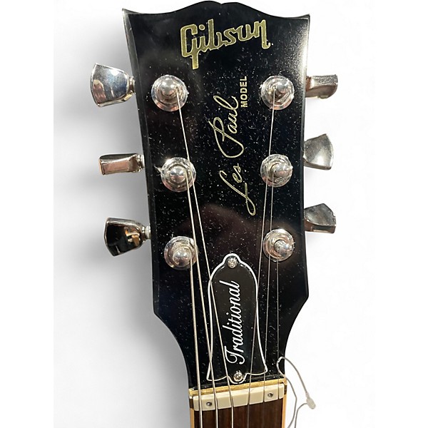 Used 2015 Gibson Les Paul Traditional 2015 Tobacco Sunburst Solid Body Electric Guitar