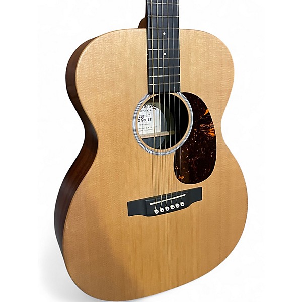 Used Martin custom x 000 Natural Acoustic Electric Guitar