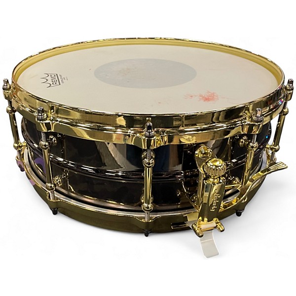 Used Ludwig 14X5 Black Beauty Snare Black Drum