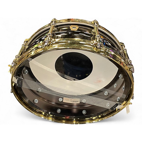 Used Ludwig 14X5 Black Beauty Snare Black Drum