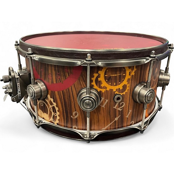 Used DW 14X6.5 COLLECTOR'S SERIES ICON TIMEKEEPER TIMEBURST Drum