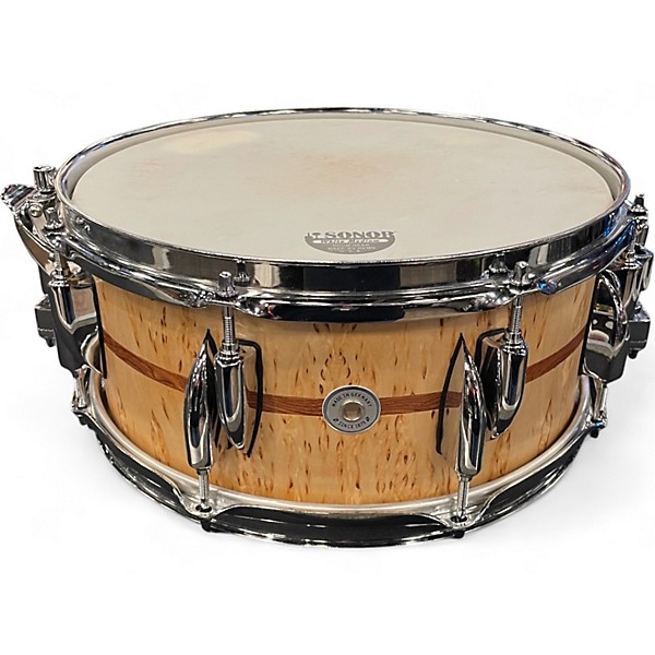 Used SONOR 14X6.5 Benny Greb Snare Natural Drum