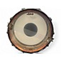Used Ludwig 14X4 RAW BRONZE SNARE BRONZE Drum