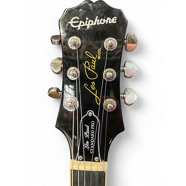 Used Epiphone Les Paul Standard Pro Blue Burst Solid Body Electric Guitar