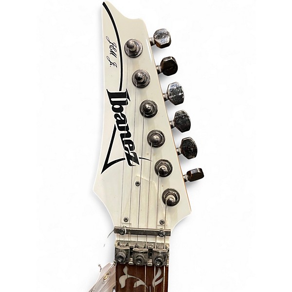 Used Ibanez JEMJR White Solid Body Electric Guitar