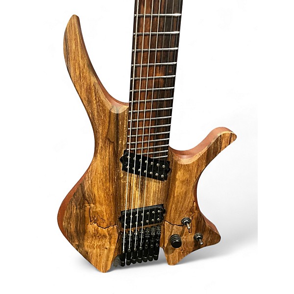 Used Skervesen shoggie dc 7 FF Walnut Solid Body Electric Guitar