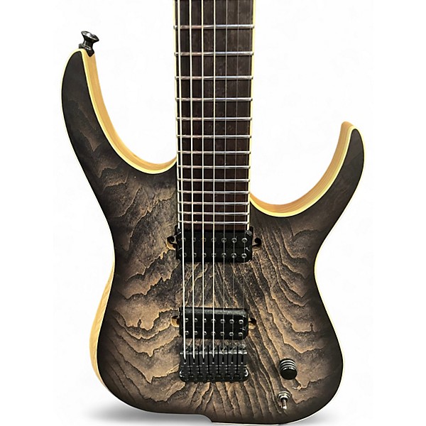 Used Skervesen RAPTOR 7 HANNES Natural ASH Solid Body Electric Guitar