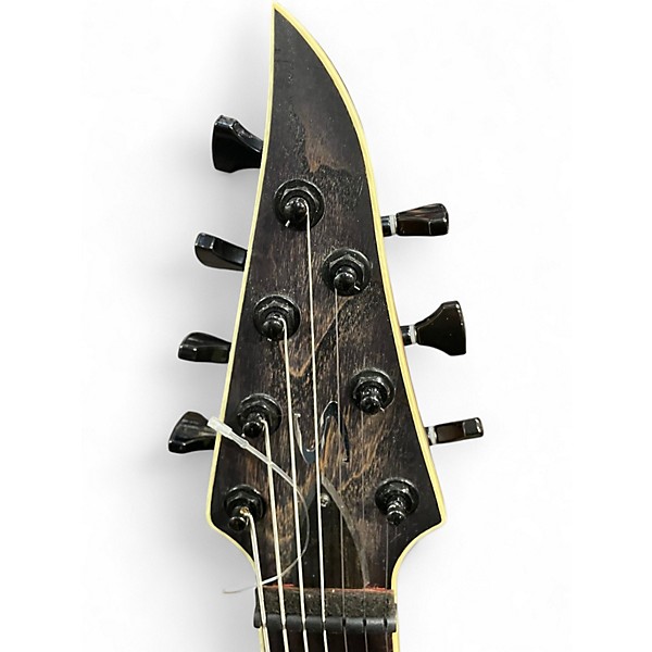 Used Skervesen RAPTOR 7 HANNES Natural ASH Solid Body Electric Guitar