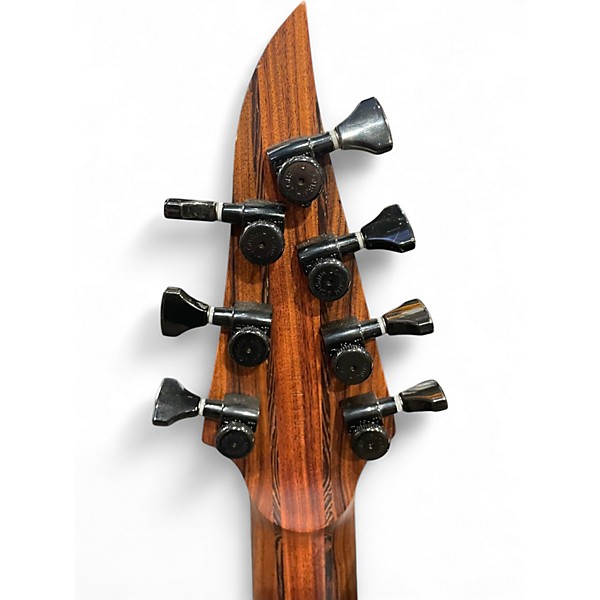 Used Skervesen RAPTOR 7 HANNES Natural ASH Solid Body Electric Guitar