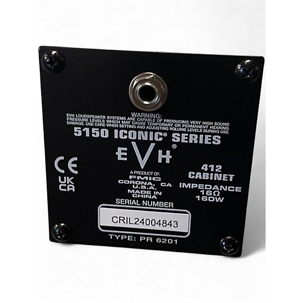 Used EVH 5150 ICONIC SERIES 412 Guitar Cabinet