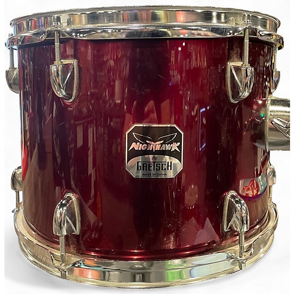 Used Gretsch Drums 5 Piece NIGHTHAWK RED Drum Kit