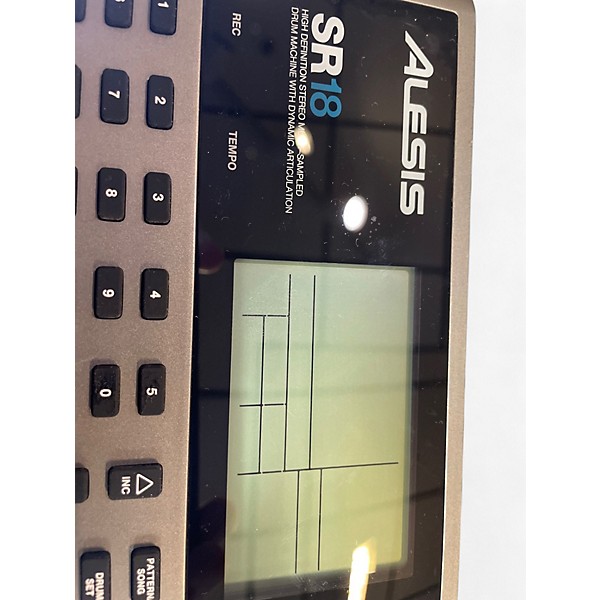 Used Alesis SR18 Drum Machine