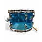 Vintage 1970s Ludwig 4 Piece Supralite Acrylic Shell Pack Blue Drum Kit