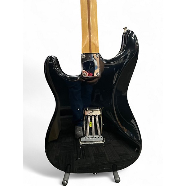 Used Fender Standard Stratocaster Black Solid Body Electric Guitar