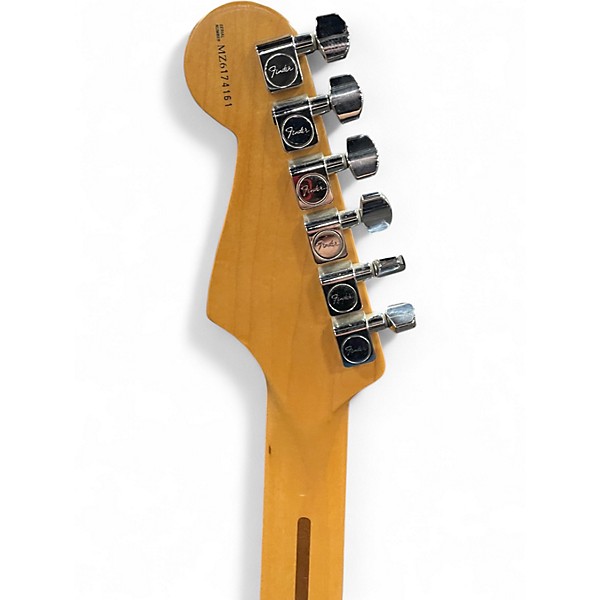 Used Fender Standard Stratocaster Black Solid Body Electric Guitar