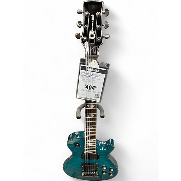 Used Charvel Desolation DS-2 ST Trans Blue Solid Body Electric Guitar