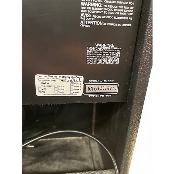 Used Starcaster by Fender 25R Guitar Combo Amp