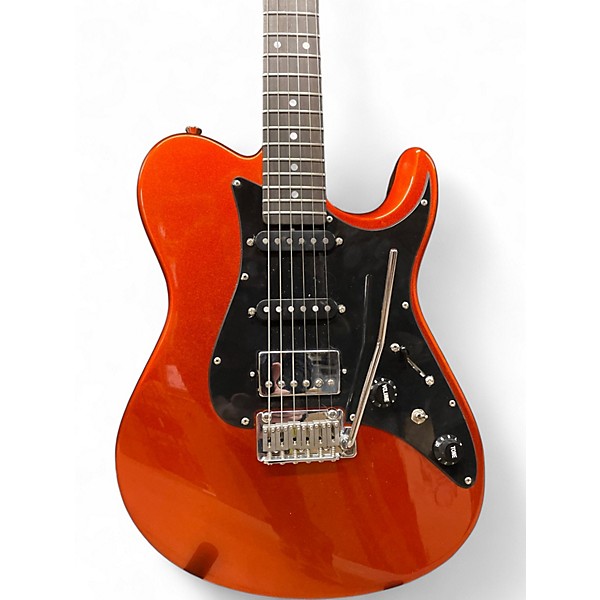 Used Tagima T930 Brazilian Made Metallic Orange Solid Body Electric Guitar