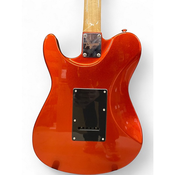 Used Tagima T930 Brazilian Made Metallic Orange Solid Body Electric Guitar
