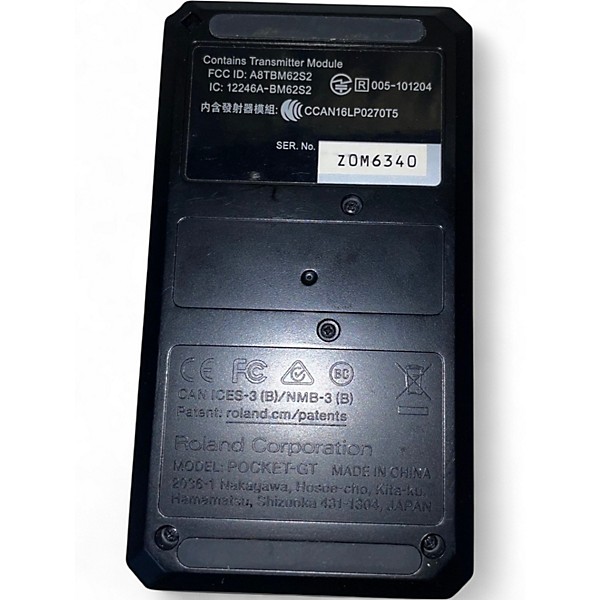 Used BOSS PocketGT Effect Processor