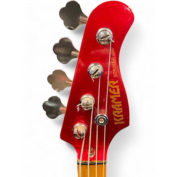 Used Kramer STRIKER 700ST RED Electric Bass Guitar