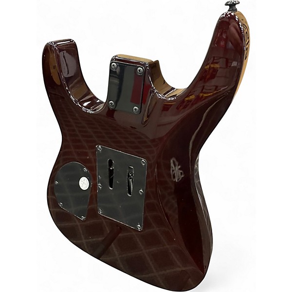 Used 2019 Dean MD24 Floyd Tiger's Eye Solid Body Electric Guitar