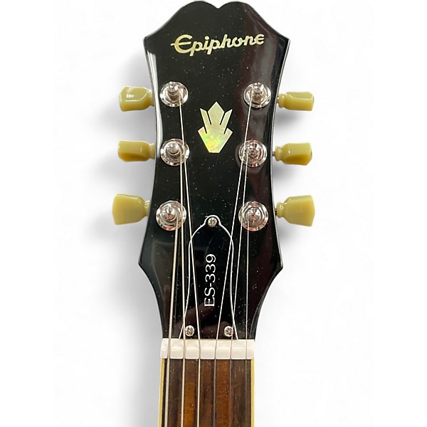Used Epiphone ES339 Vintage Sunburst Hollow Body Electric Guitar