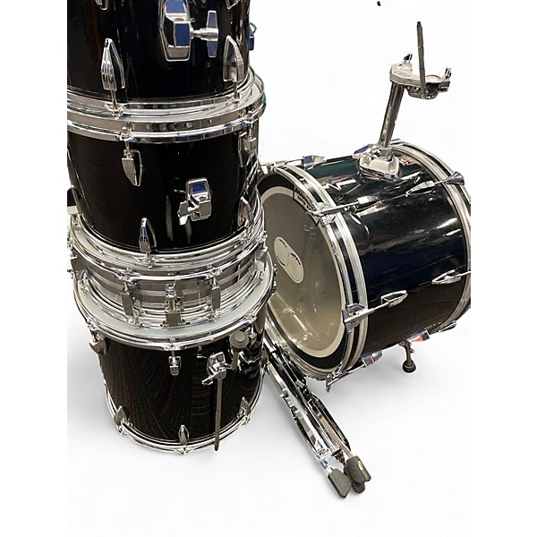Used TAMA 7 Piece Swingstar Black Drum Kit