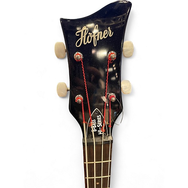 Used Hofner HI BB 3 Tone Sunburst Electric Bass Guitar