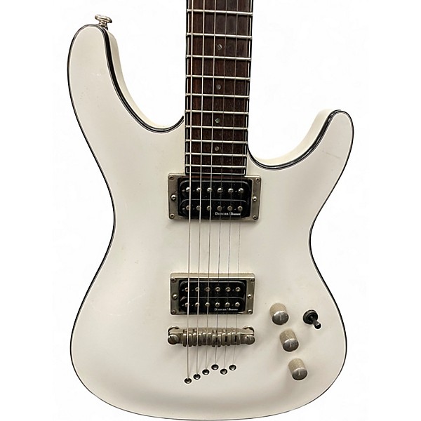 Used Ibanez SZ320 White Solid Body Electric Guitar