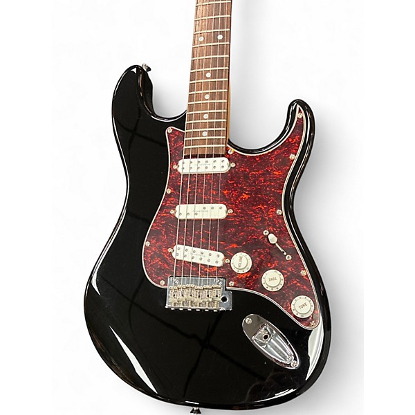 Used Tagima T-635 Black Solid Body Electric Guitar