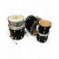 Used Ludwig 5 Piece ROCKERS Black Drum Kit thumbnail
