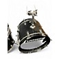Used Ludwig 5 Piece ROCKERS Black Drum Kit