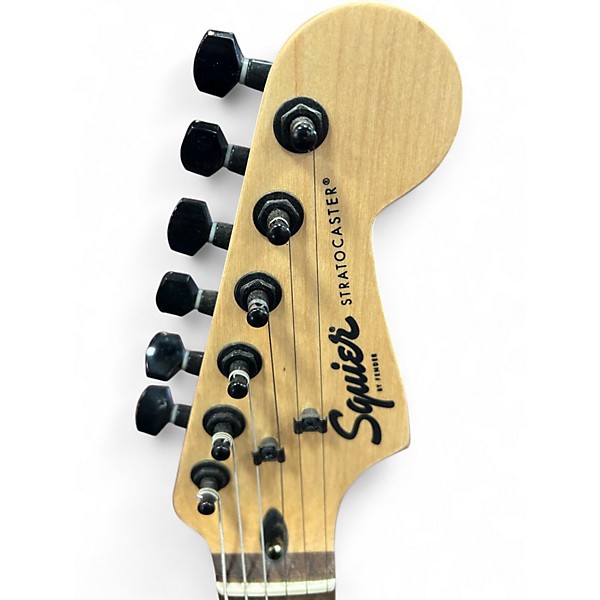 Used Squier Standard Stratocaster 2 Tone Sunburst Solid Body Electric Guitar