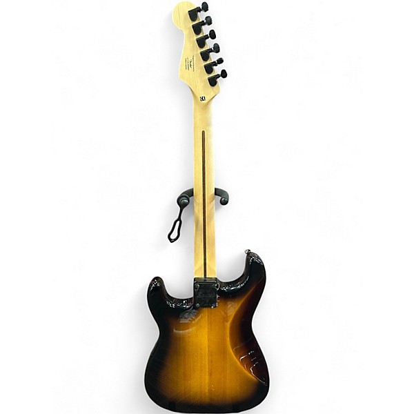 Used Squier Standard Stratocaster 2 Tone Sunburst Solid Body Electric Guitar
