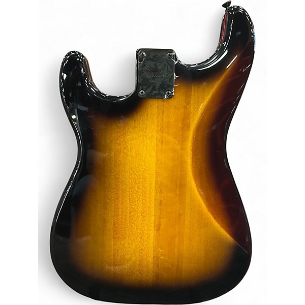 Used Squier Standard Stratocaster 2 Tone Sunburst Solid Body Electric Guitar
